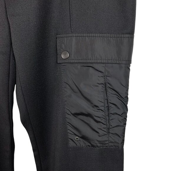 BURBERRY VIntagey- Wool Straight Leg Cargo Pants - Picture 6 of 9